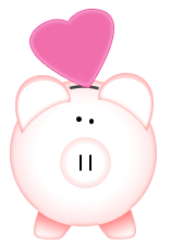 piggy bank donation